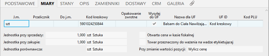 Dodawanie asortymentu 3